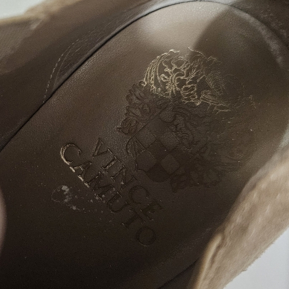 Vince Camuto Tan Suede Ankle Boots! - Picture 5 of 5